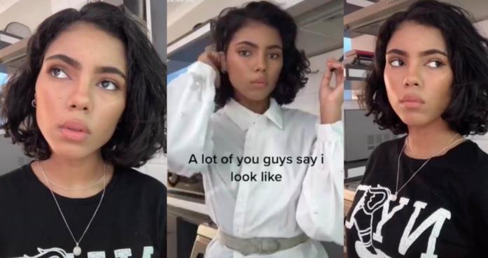 Alcune immagini della sosia di Scarlett Johansson su TikTok