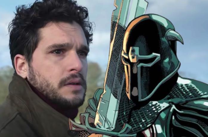 Kit Harington e Il Cavaliere Nero