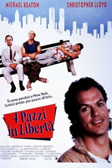 Poster 4 pazzi in libertà