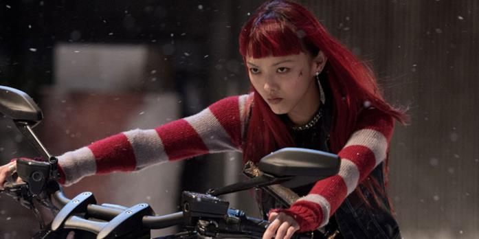 Rila Fukushima Rila Fukushima in una scena del film