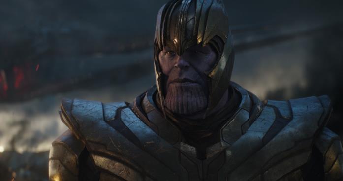 Thanos, armato di tutto punto in Avengers: Endgame Josh Brolin nei panni di Thanos in Avengers: Endgame