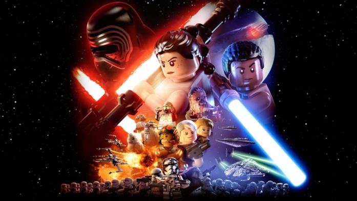 La cover ufficiale di LEGO Star Wars: Il Risveglio della Forza omaggia quella del film