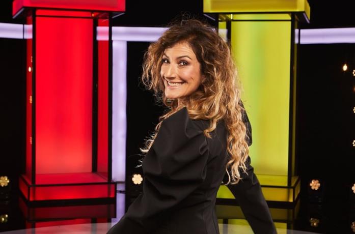 Nina Palmieri che sorride