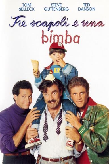 Poster Tre scapoli e una bimba