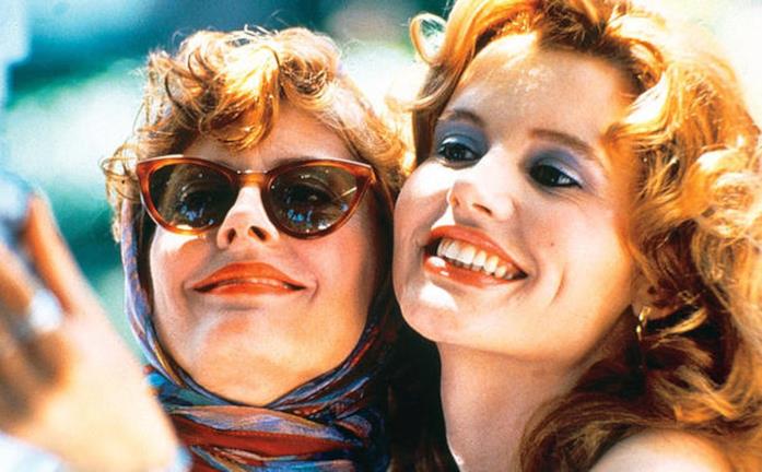 Susan Sarandon e Geena Davis protagoniste di Thelma e Louise