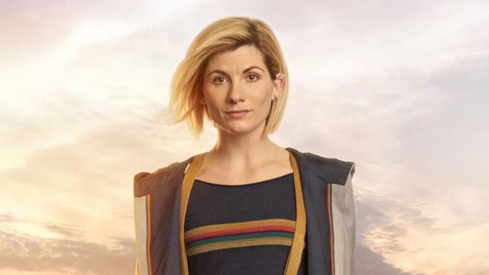 Jodie Whittaker sarà in Doctor Who 13 Jodie Whittaker in un'immagine promozionale di Doctor Who