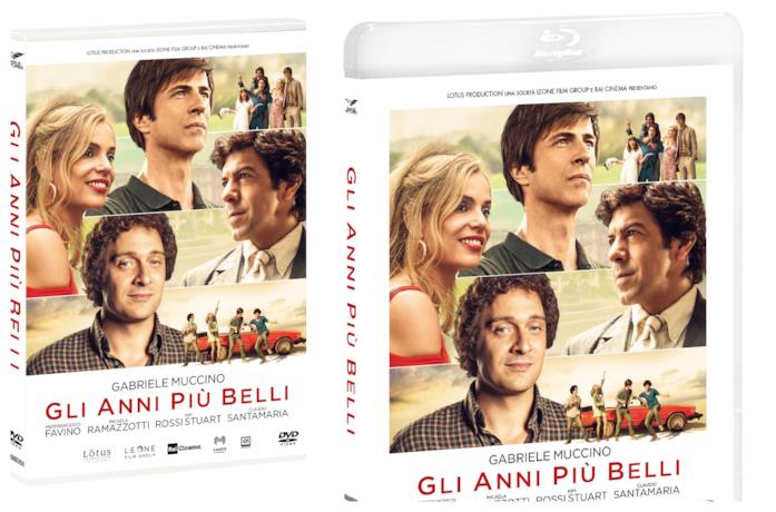 Le copertine del DVD e del Blu-ray de Gli Anni Più Belli