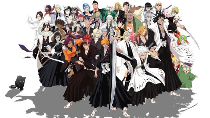 Bleach Il cast di Bleach al gran completo