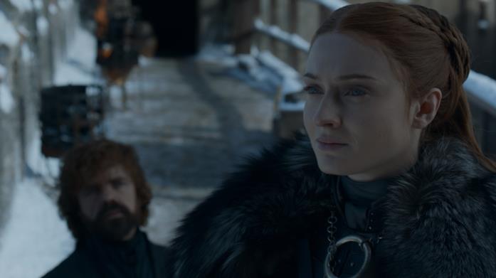 Game of Thrones 8: le lettere di Varys e che conseguenze avranno Peter Dinklage e Sophie Turner in Game of Thrones 8x04