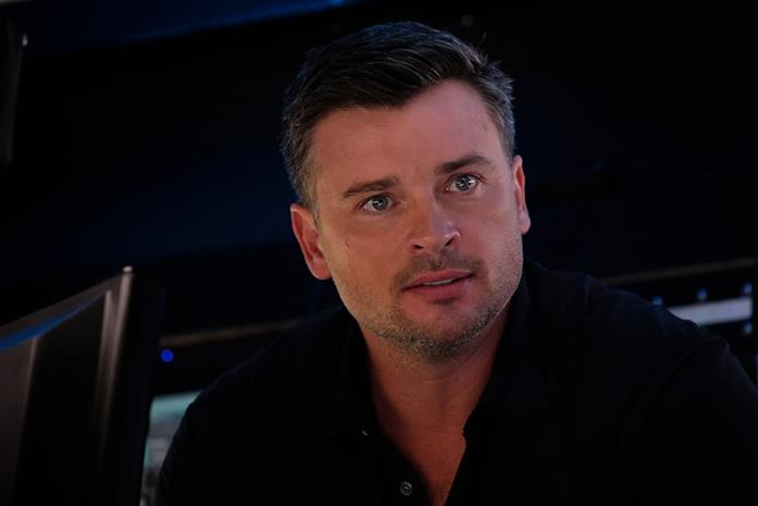 Tom Welling in Lucifer Marcus Pierce /Caino nella terza stagione di Lucifer