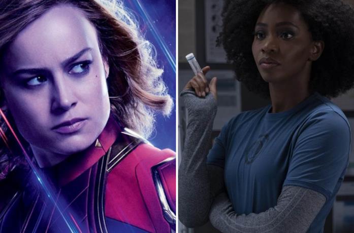 Carol Danvers e Monica Rambeau