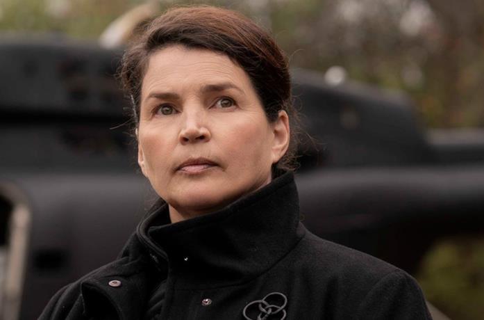 Julia Ormond in una scena di The Walking Dead: World Beyond