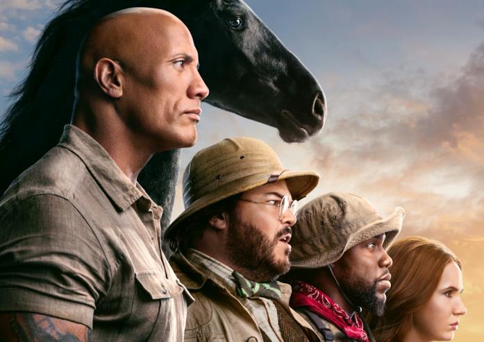 Il gruppo di eroi del nuovo corso cinematografico di Jumanji