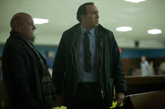 Nicolas Cage è il detective Jack Halcombe Una scena de Il cacciatore di donne