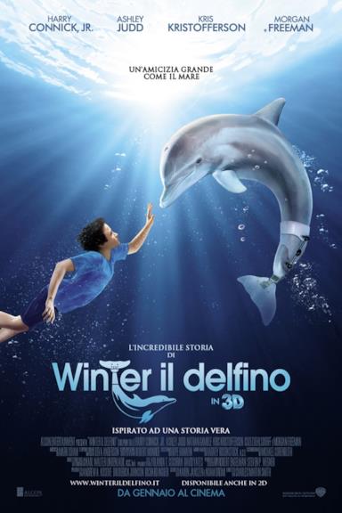 Poster L'incredibile storia di Winter il delfino