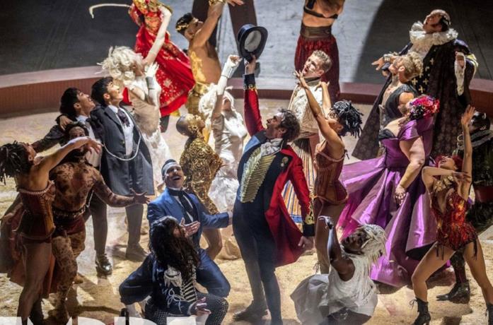 Uno dei numeri di The Greatest Showman