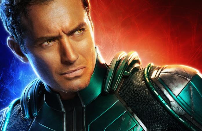 Rivelato il ruolo di Jude Law in Captain Marvel da un libro collegato al film Jude Law in un character poster di Captain Marvel