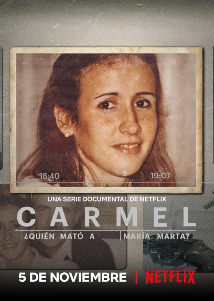 Il poster di Carmel: Chi ha ucciso María Marta? La locandina di Carmel: Chi ha ucciso María Marta? con María Marta García Belsunce