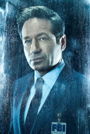 L'agente Mulder nel poster per la stagione undici di X-Files su FOX 