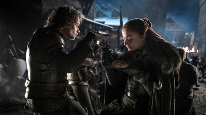 GoT 8x03: Theon e Sansa Theon e Sansa a Grande Inverno
