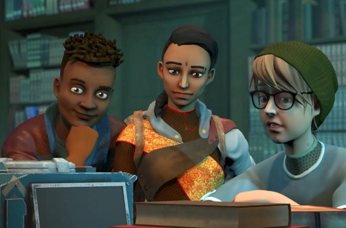 Sagan, Knox e Terran, i tre protagonisti di Reset Earth