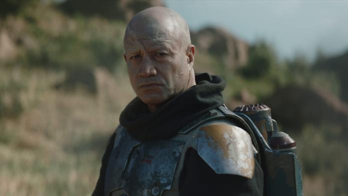 Temuera Morrison racconta il ritorno di Boba Fett in The Mandalorian Un primo piano di Temuera Morrison in una scena della serie The Mandalorian