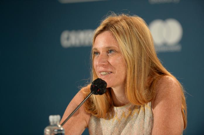 Susanna Nicchiarelli Susanna Nicchiarelli in conferenza stampa