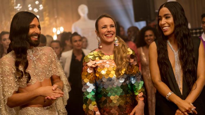 Conchita Wurst, Rachel McAdams e Loreen