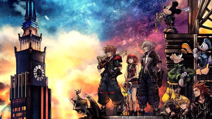 Kingdom Hearts 3 cover Kingdom Hearts personaggi