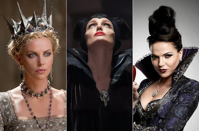 Le strege Angelina Jolie, Charlize Theron e Lana Parrilla