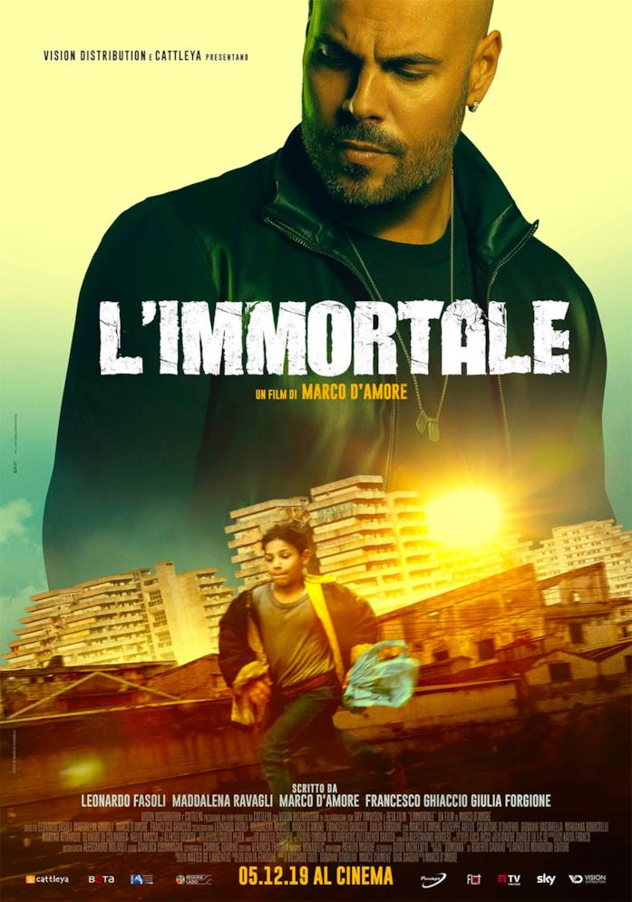 L'Immortale, il film su Ciro di Marzio di Gomorra - La serie La locandina de L'Immortale