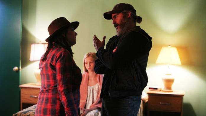 Lynne Ramsay Lynne Ramsay sul set di A Beautiful Day