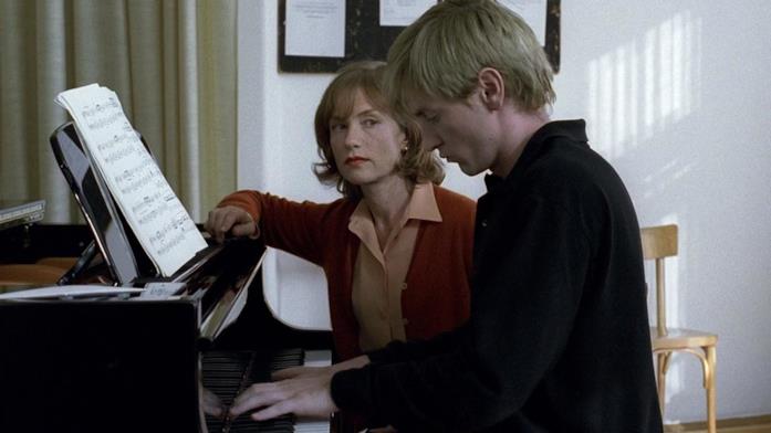 Una scena di La pianista