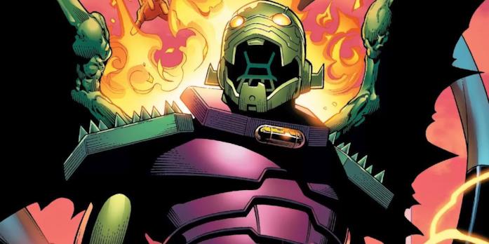 Il sito web di Captain Marvel include un chiaro riferimento ad Annihilus Illustrazione di Annihilus in una pagina dei fumetti Marvel
