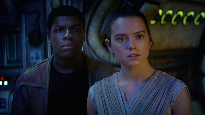 Finn e Rey ne Il Risveglio Della Forza