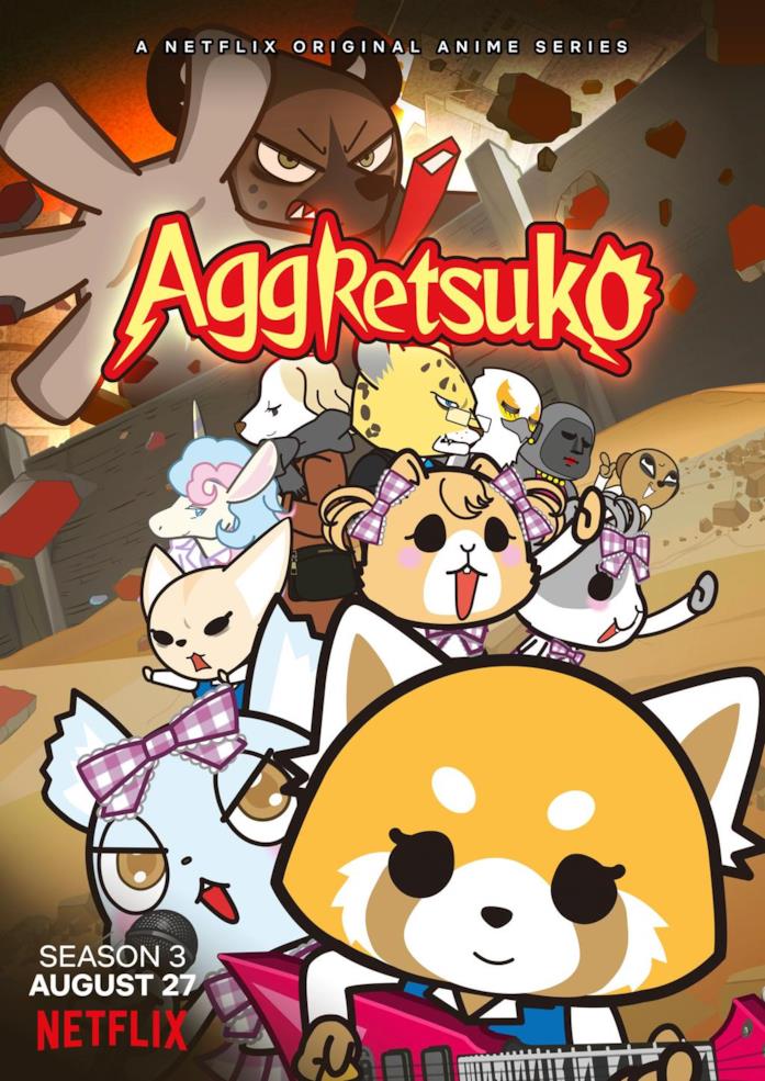Aggretsuko terza stagione Aggretsuko personaggi terza stagione