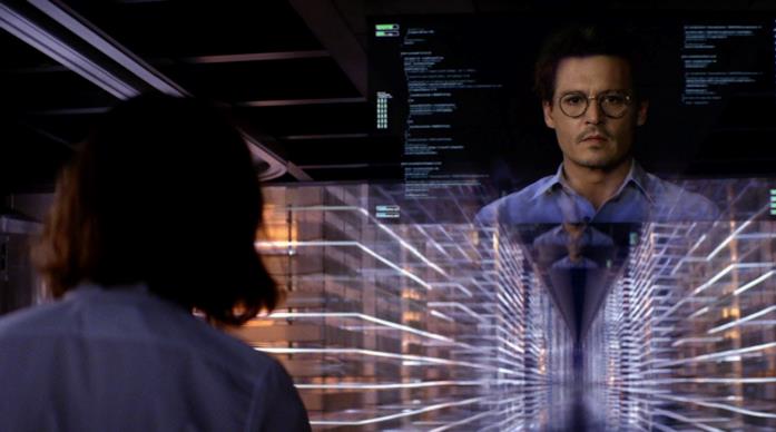 Transcendence Una scena di Transcendence