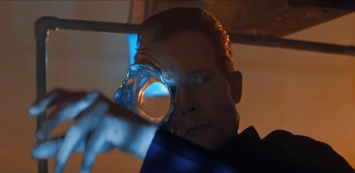 Terminator 2: Il giorno del giudizio In questa immagine il T-1000 di Terminator 2 di James Cameron