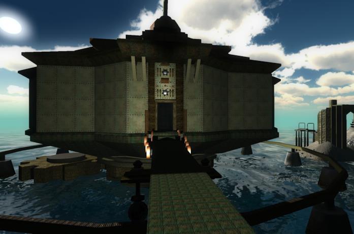 Un'immagine tratta dal videogioco Myst