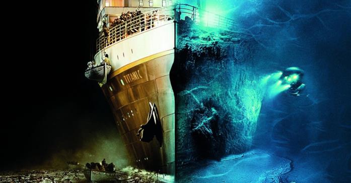 Una scena del documentario Ghosts of the Abyss Il Titani ripreso dal documentario Ghosts of the Abyss