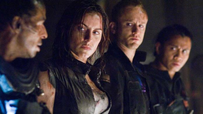 Ben Foster e Antje Traue sono tra i protagonisti di Pandorum Alcuni membri dell'equipaggio della Elysium