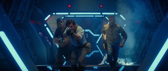 Azione a non finire in Star Wars: L'Ascesa di Skywalker Chewbecca, Poe Dameron e Finn in L'Ascesa di Skywalker