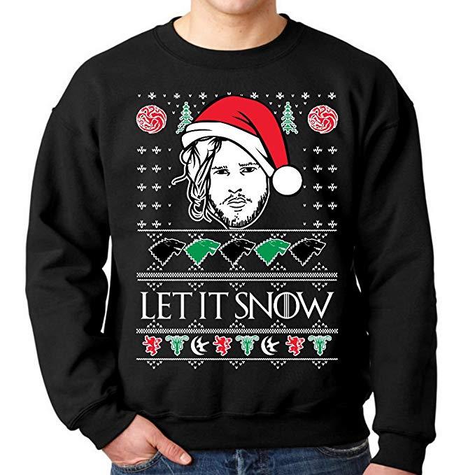 Maglione Natale GOT Jon Snow Christmas