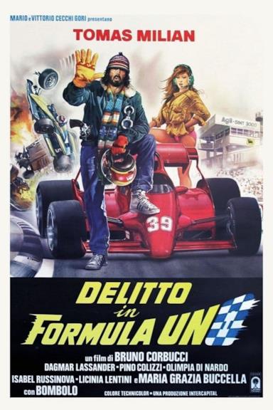 Poster Delitto in Formula Uno