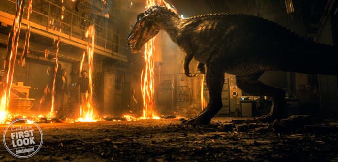 Jurassic World 2: primo sguardo al barionice Il barionice (baryonyz) in Jurassic World 2