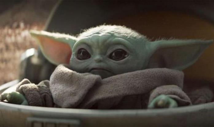 Baby Yoda Baby Yoda di The Mandalorian