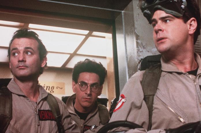 Una scena del primo Ghostbusters - Acchiappafantasmi