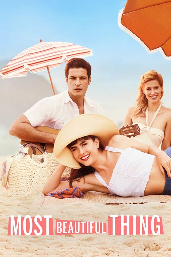 Il poster de La cosa più bella Il cast de La cosa più bella nel poster della serie