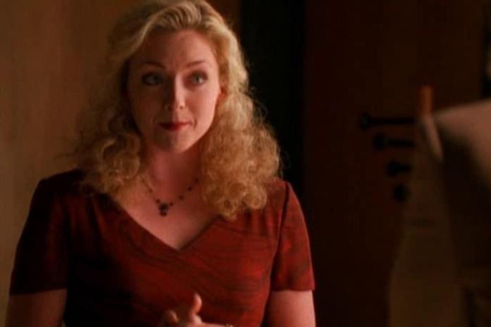 L'inarrestabile Elaine L'attrice Jane Krakowski in una scena di Ally McBeal