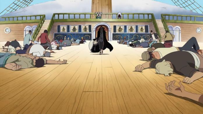 Shanks Haki del Re Conquistatore Ambizione del re One Piece